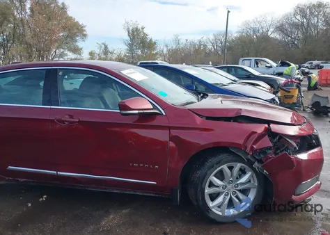 2017 Chevrolet Impala 1Lt from USA, damaged, VIN 2G1105S37H9195646